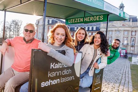 Private guided rickshaw city tour in Munster