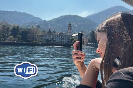 From Milan: Lugano, Bellagio & Como exclusive Boat Tour, HQ WI-FI