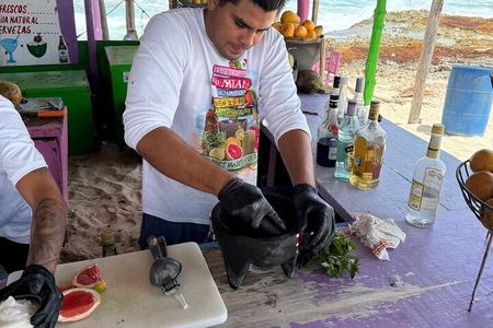 Buggy tour of the bars of Cozumel, Mexico