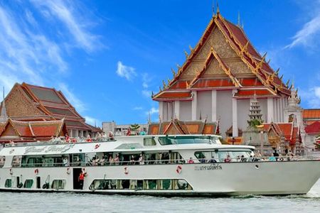 Ayutthaya Temples Tour from Bangkok with Grand Pearl River Cruise