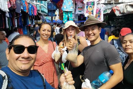 San Salvador Food Tour and Market Shopping