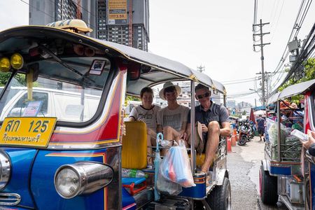 Rickshaw & Hike the Colors of Bangkok jungle