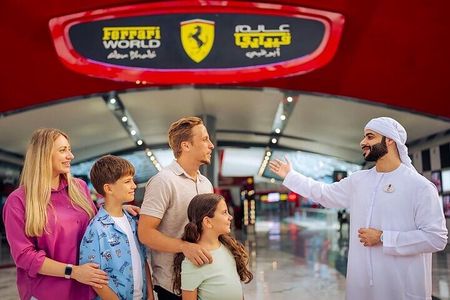 Abu Dhabi Private Full Day Sightseeing with Ferrari World Ticket