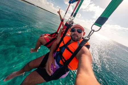 Best Parasailing Cozumel Experience + Beach Club