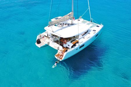 From Yonabaru MarinaCatamaran Yacht Day Cruise | Fully Chartered Boat Plan (3/6 hour course)