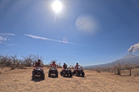 Route in Cuatrimoto through Atlixco Nature and Panoramic Views