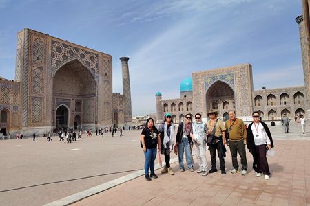 Private Samarkand Tour with transport, lunch and entrance tickets