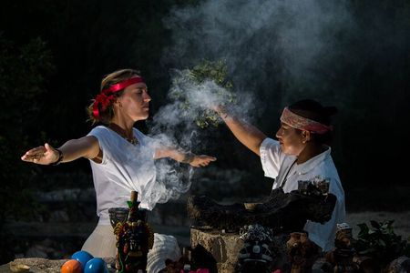 Mayan Ceremony in Tulum. Temazcal, Dinner and pick up included.