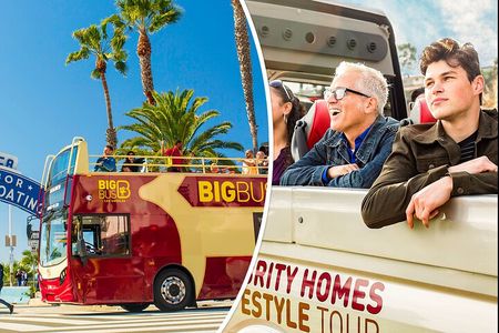 LA: Celebrity Homes and Lifestyle Tour and Hop-on Hop-off Tour