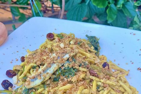 Fresh pasta class ,Dinner and Wine and fun in Taormina