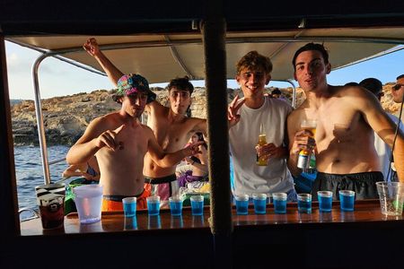 Full Day Private charter to Crystal & Blue Lagoon, Caves & Gozo