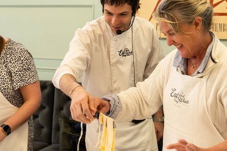 The Original Fettuccine & Tiramisu Cooking Class in Rome