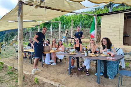 BarCa Winery Cinqueterre Trekking & Wine Tasting & Pesto Class