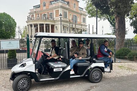 Rome in Golf Car a Private Trip between History and Beauty