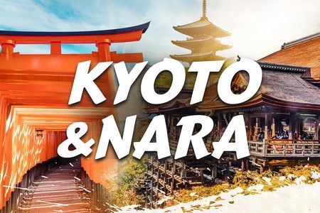 Kyoto and Nara Highlights Day Tour from Osaka 
