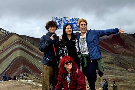 Exploring Rainbow Mountain and the Red Valley