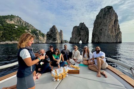 Capri Boat Tour from Sorrento: Swim, Grottos & Light Lunch