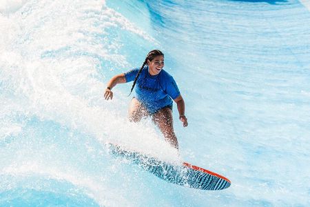 Surf Activity on the Wai Kai Wave in Ewa Beach