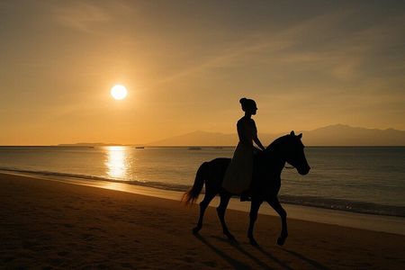 Gili Meno Horse Riding Adventure on the Beach for 1 Hour
