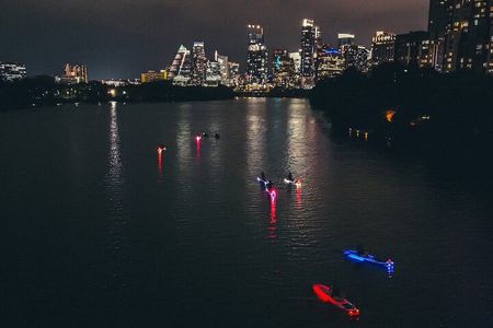 Austin Bat City Glow Paddle Board Experience