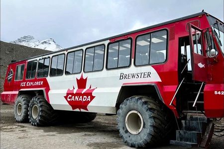 Can/Banff :Columbia Icefield, Crowfoot Glacier and Bow Lake, Tour