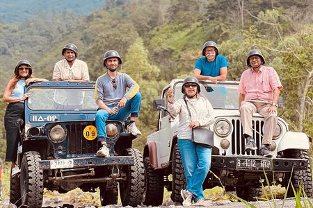 Yogyakarta Mount Merapi by Jeep 4X4 and Hidden Gem Waterfall