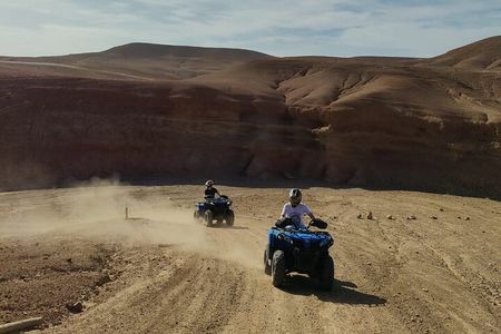 Agafay Desert & Atlas Mountains Quad Biking Tour from Marrakech