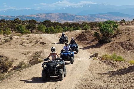 Private Agafay Desert Off-Road ATV Quad Adventure: Half-Day Tour 