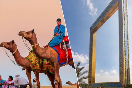 Combo Dubai Desert Safari and Dubai Frame Tickets Only
