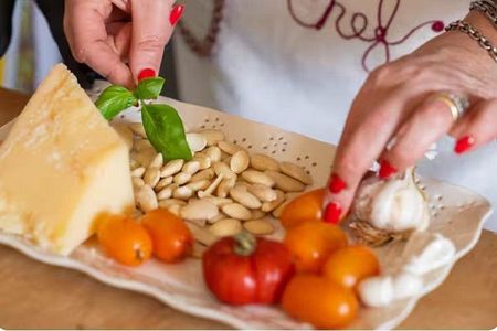 Typical Sicilian Cooking Course overlooking the Archaeological Park