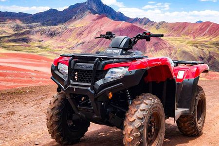 From Cusco: Rainbow Mountain and Red Valley Tour by Quad