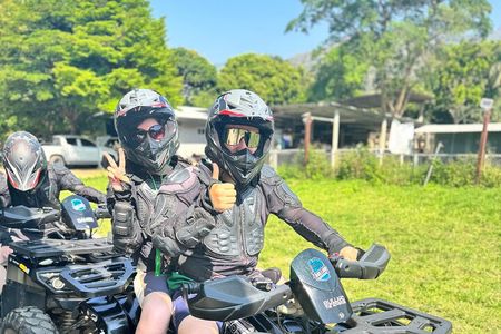 7 Hour Sticky Waterfall and ATV Guided Adventures