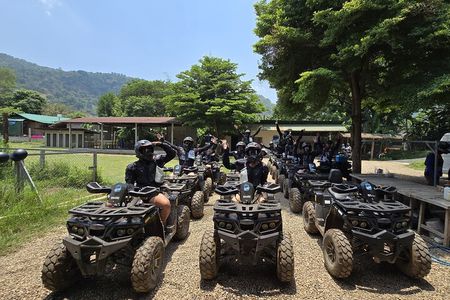 7 Hour Sticky Waterfall and ATV Guided Adventures