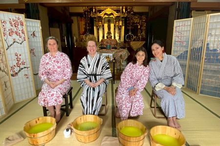 Osaka:Zen Tea Ceremony and Foot Bath Experience<45-min>