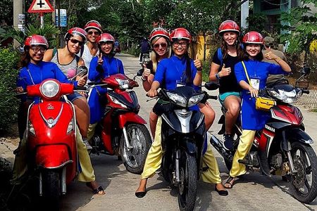 Private Hoi An Scooter/Motorbike Tour Village By Aodai Lady Rider
