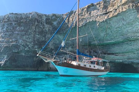 Malta 3 Bay Cruise to Selmun Bay Blue Lagoon and Gozo