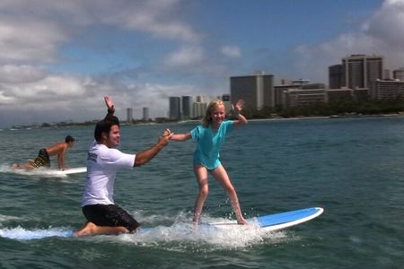 Private & Semi-Private Surf Lessons in Waikiki