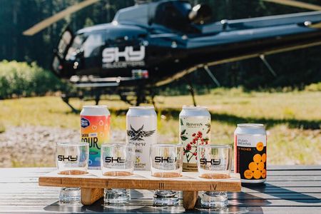 Backcountry Beer Tasting Heli-Tour & Landing (Depart SKY Hangar)