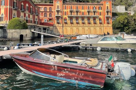 Private Boat Tour Como Wooden Classic Boat