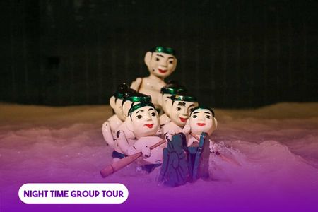 Authentic Vietnamese Dinner And Water Puppet Experience