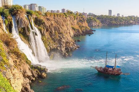 Antalya City Tour cenic Boat Trip and Waterfall
