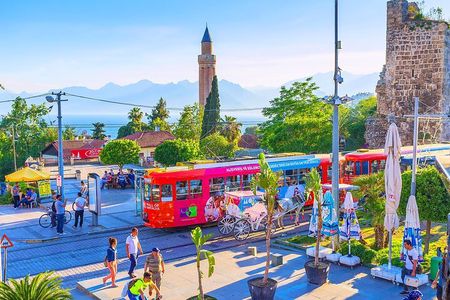 Antalya City Tour cenic Boat Trip and Waterfall