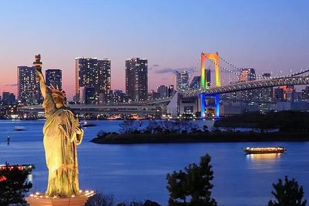 TokyoTowerTikets&Yakatabune Dinner Cruise&Tradition Show&Drinks 