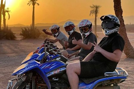 Agafay Quad and Camel Adventure with Dinner and Show
