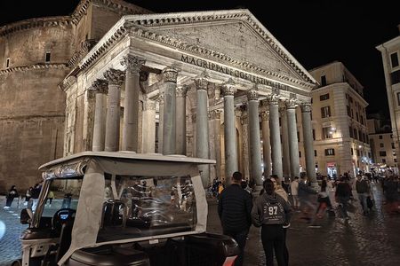Rome: Private Night Golf Cart Tour Under the Stars