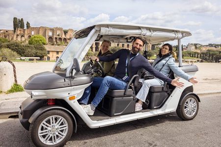 Rome: Explore Rome on a Private Golf Cart Tour – Highlights&Views