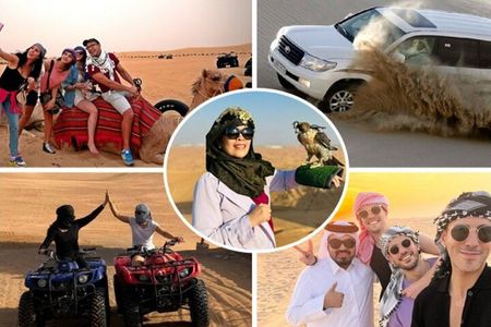 Doha Qatar ATV, Quad Or Buggy, DuneBashing,CamelRide,Sandboarding