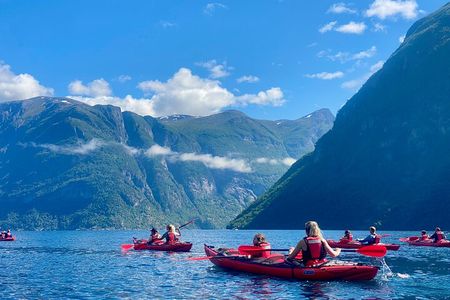 Guided Adventure on Fjord Kayaking in Hellesylt, Norway