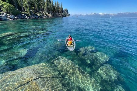 Lake Tahoe Clear Kayak Adventure at Stateline Nevada