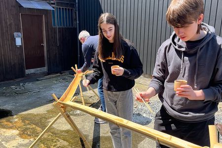 Summer Fun with Flowing Noodles
